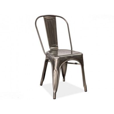 Стул Signal Loft (Лофт) матовая сталь купить в Минске